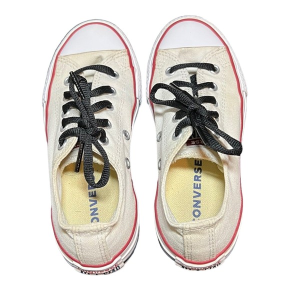 Converse Chuck Taylor All Star Optical White Sneakers Youth Size 13  (3J256) - Picture 5 of 10